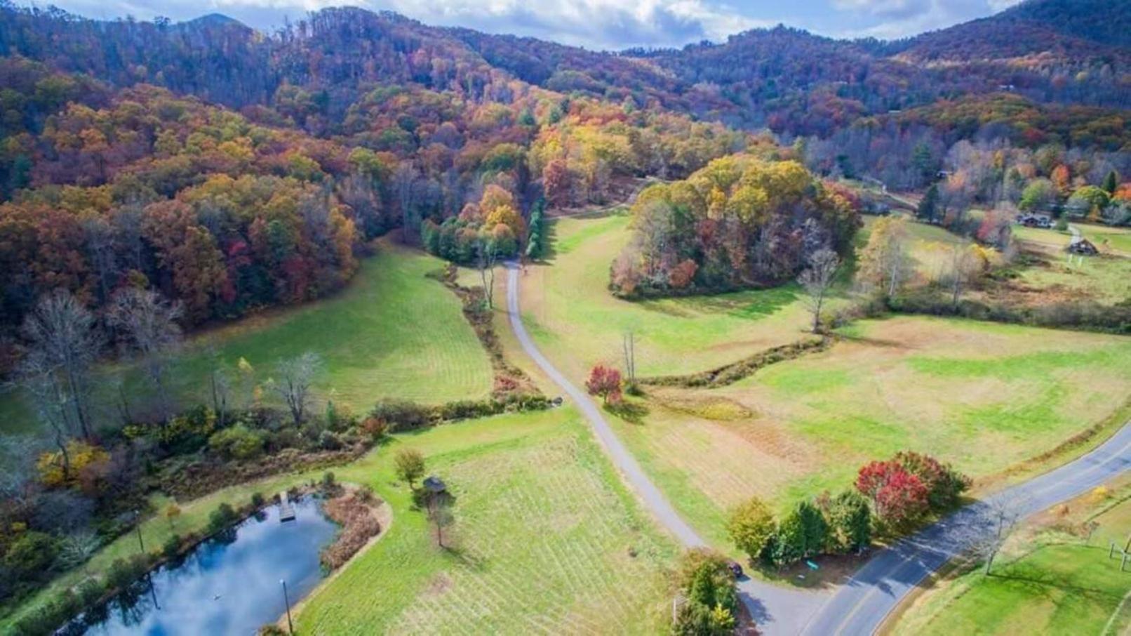 Serene Mountain And Sunset Views 3Bd Cabin Franklin Exterior photo