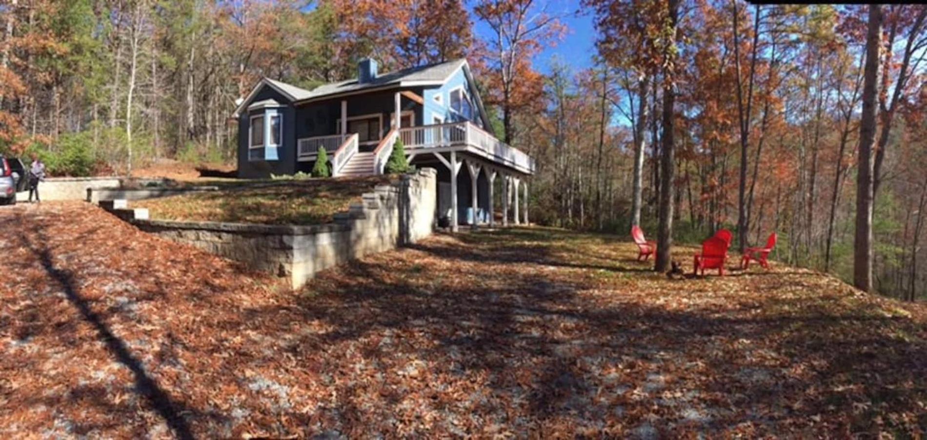 Serene Mountain And Sunset Views 3Bd Cabin Franklin Exterior photo