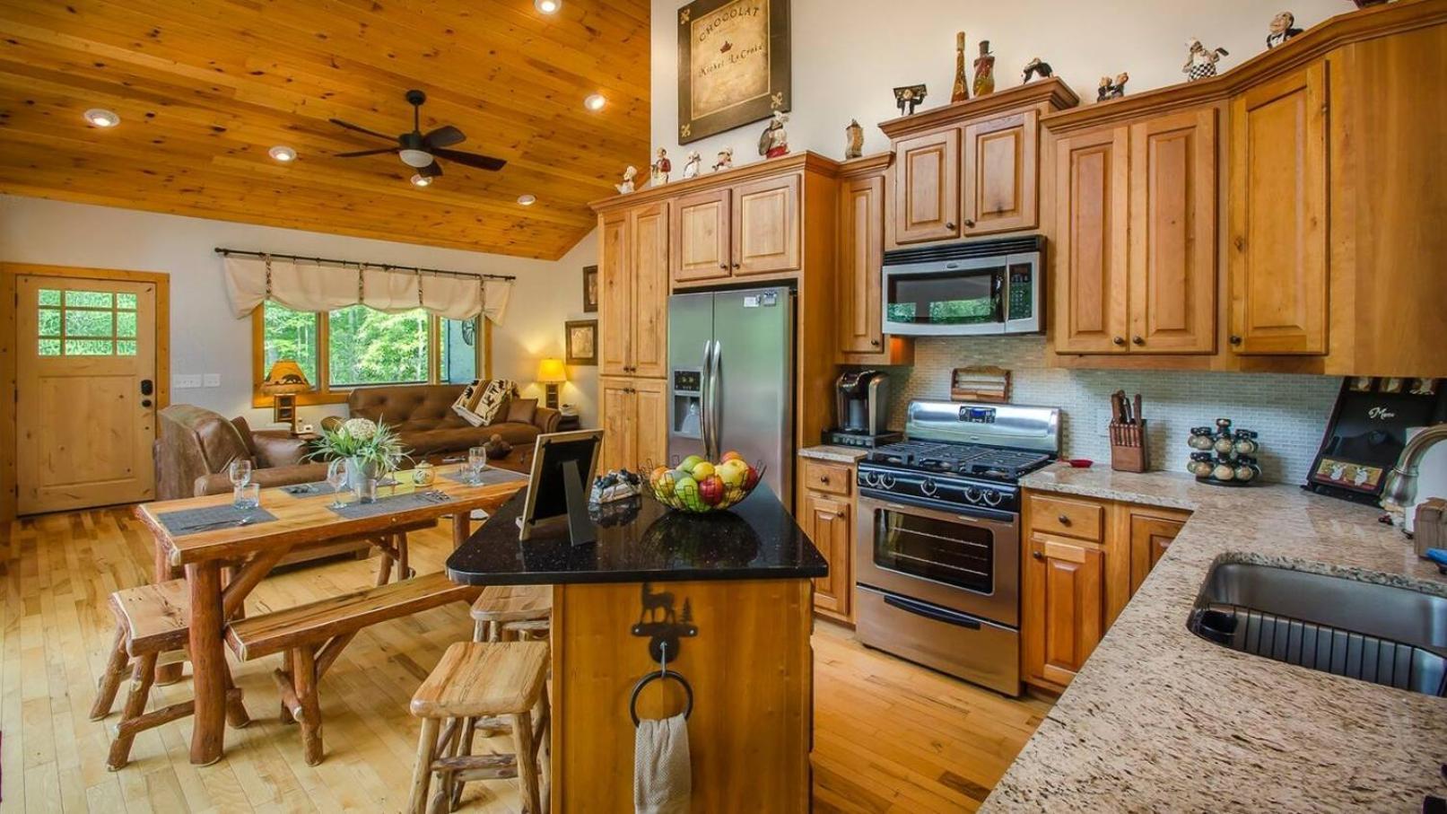 Serene Mountain And Sunset Views 3Bd Cabin Franklin Exterior photo