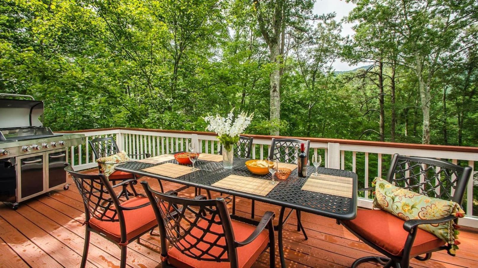 Serene Mountain And Sunset Views 3Bd Cabin Franklin Exterior photo